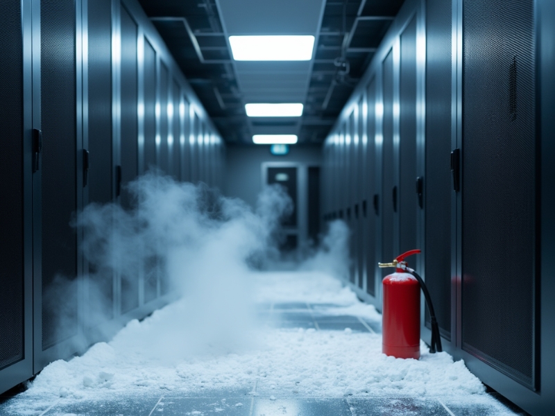 數(shu)據中(zhong)心(xin)R-227ea七(qi)氟(fu)丙烷(wan)洩漏