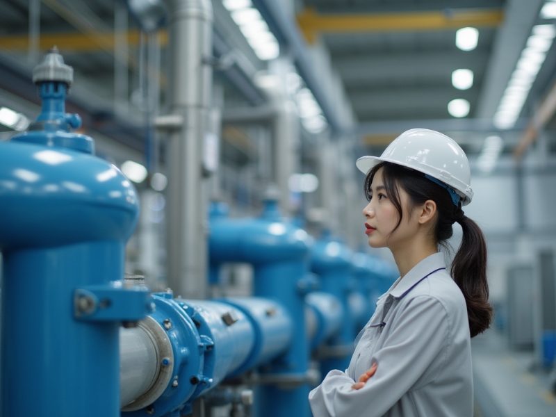 大型工(gong)業水處(chu)理(li)係(xi)統(tong)現(xian)場(chang)